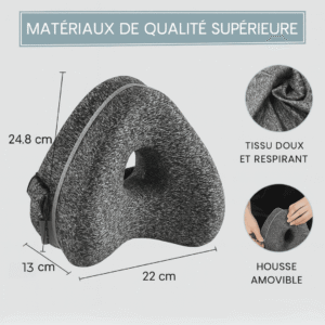 coussin entre les jambes 