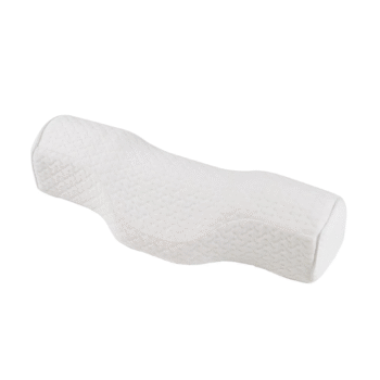 Coussin Cervical Cylindrique Blanc