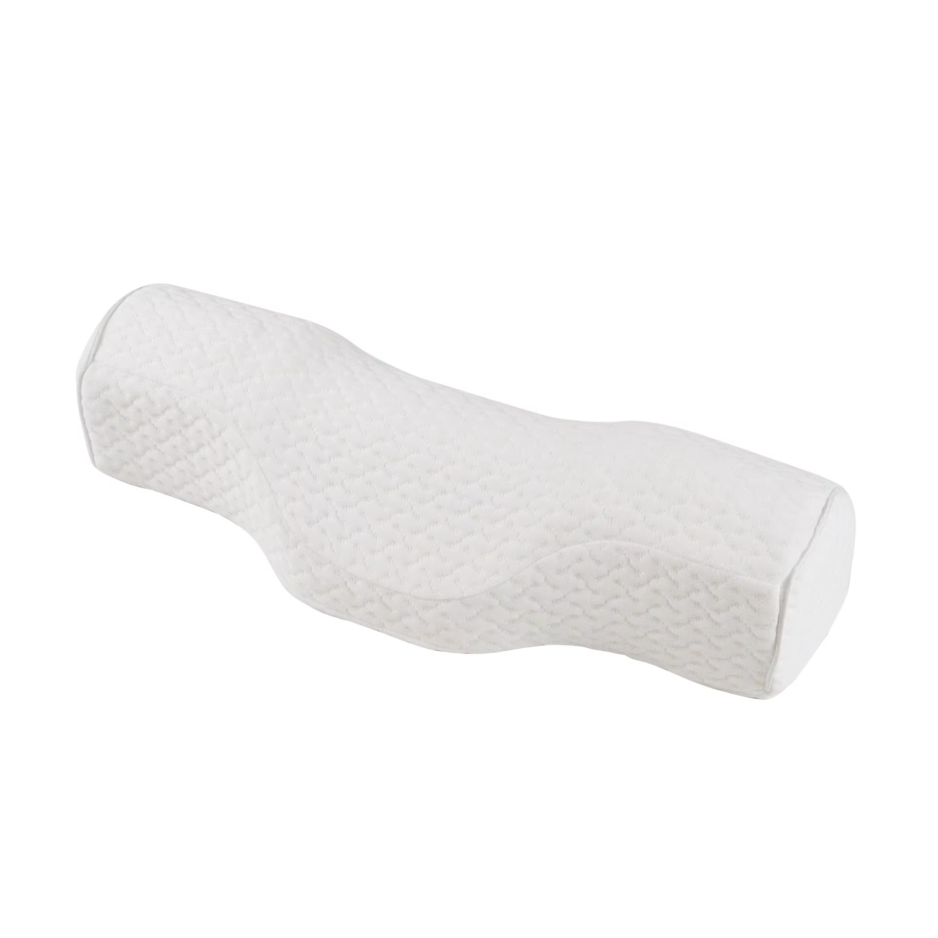 Coussin Cervical Cylindrique Blanc