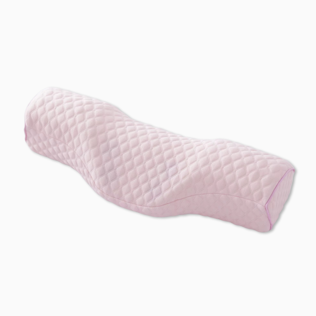 Coussin Cervical Cylindrique Rose